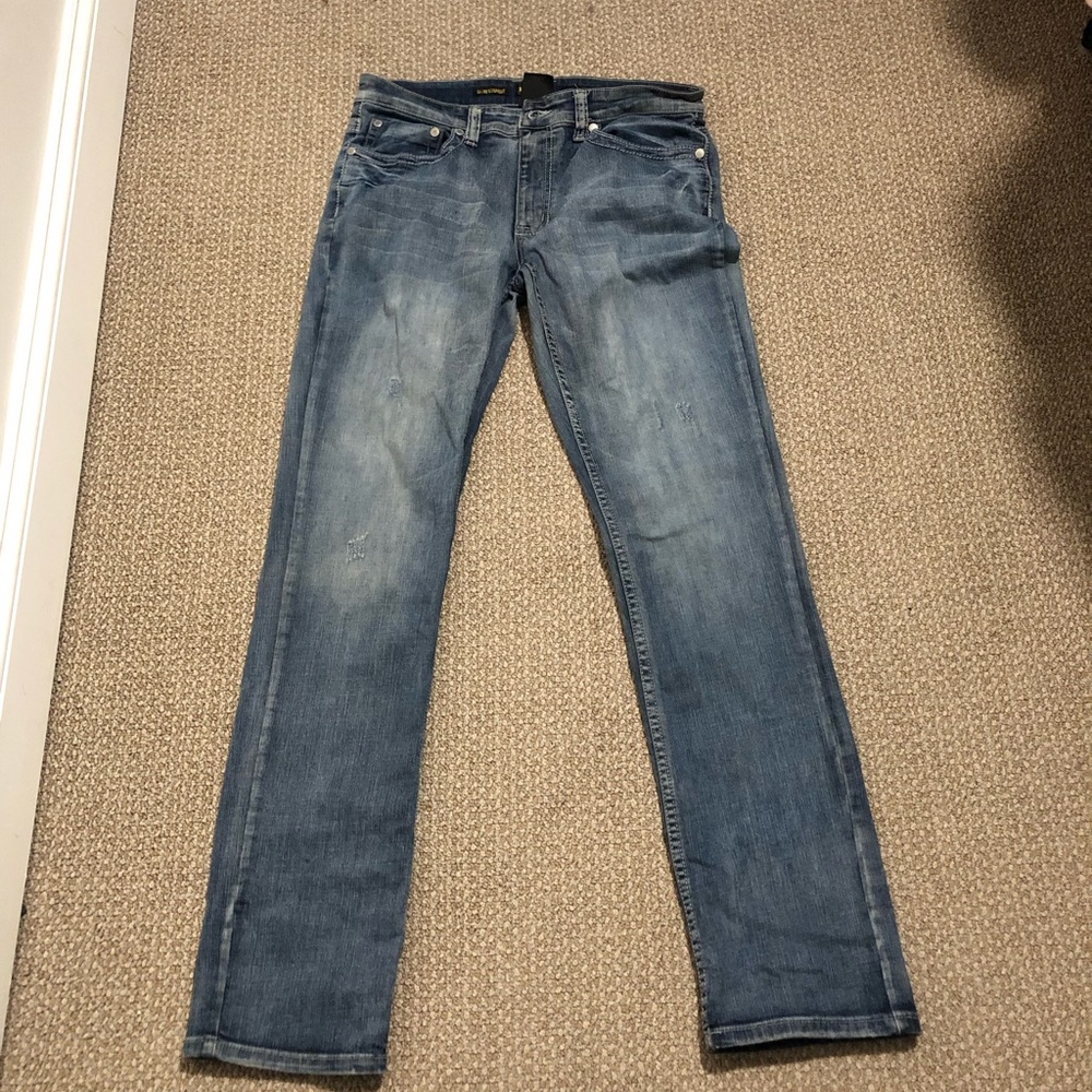 Jeans men 32w 34L slim straight